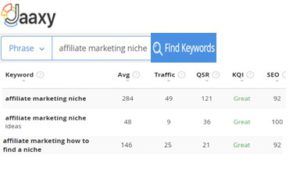 Jazzy Keyword Search For Affiliate Marketing How To Find A Niche At Learn Earn Wealthy Affiliate