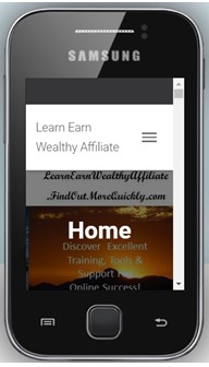 Home Page Learn Earn Wealthy Affiliate .Find Out More Quickly .com On Samsung Galaxy